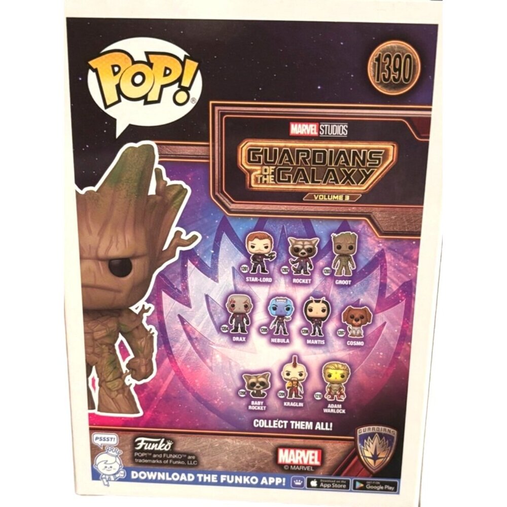 Funko Pop Marvel Guardians Of The Galaxy Vol. 3 Alpha Groot #1390 Collectible‎ - Picture 3 of 9